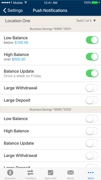 Central Bank Utah Business Screenshot