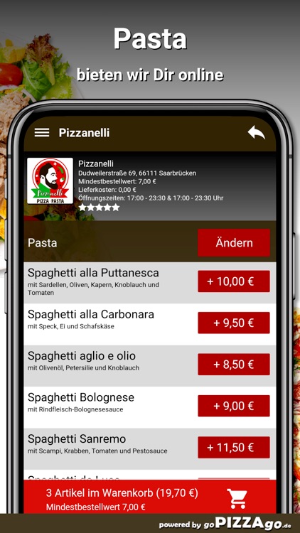Pizzanelli Saarbrücken screenshot-4