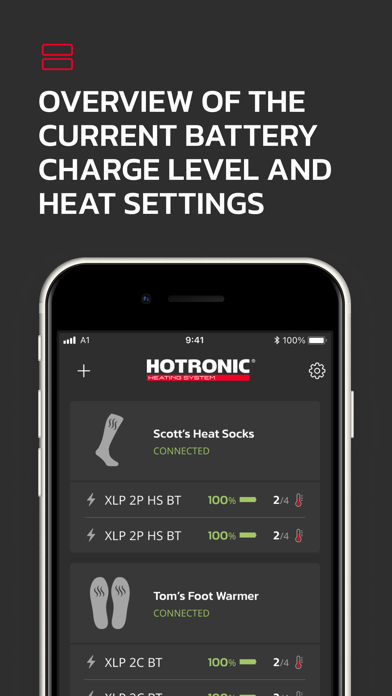 HOTRONIC Heat App Screenshot