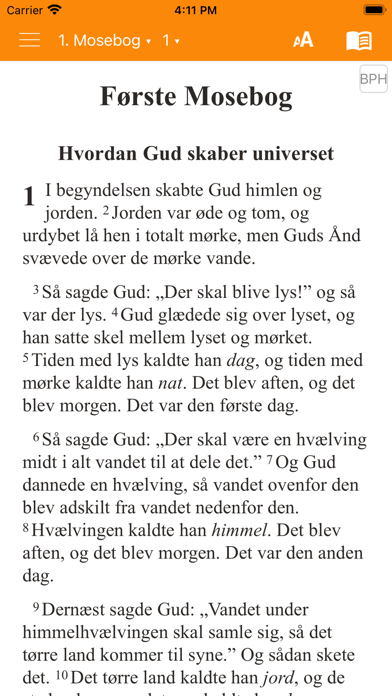 Bibelen på hverdagsdansk Screenshot