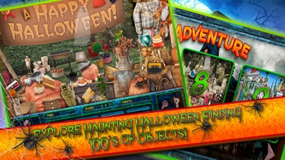 Screenshot #2 pour Hidden Objects Halloween Game