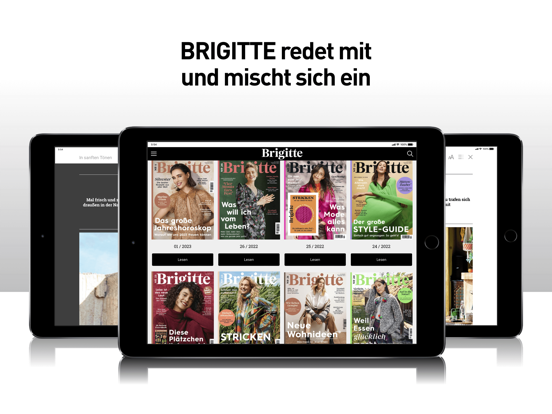 BRIGITTE - Das Frauenmagazin iPad app afbeelding 1