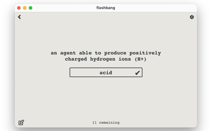 flashbang study app screenshot