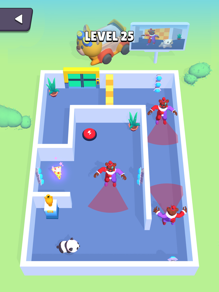 Bear Escape Hide and seek