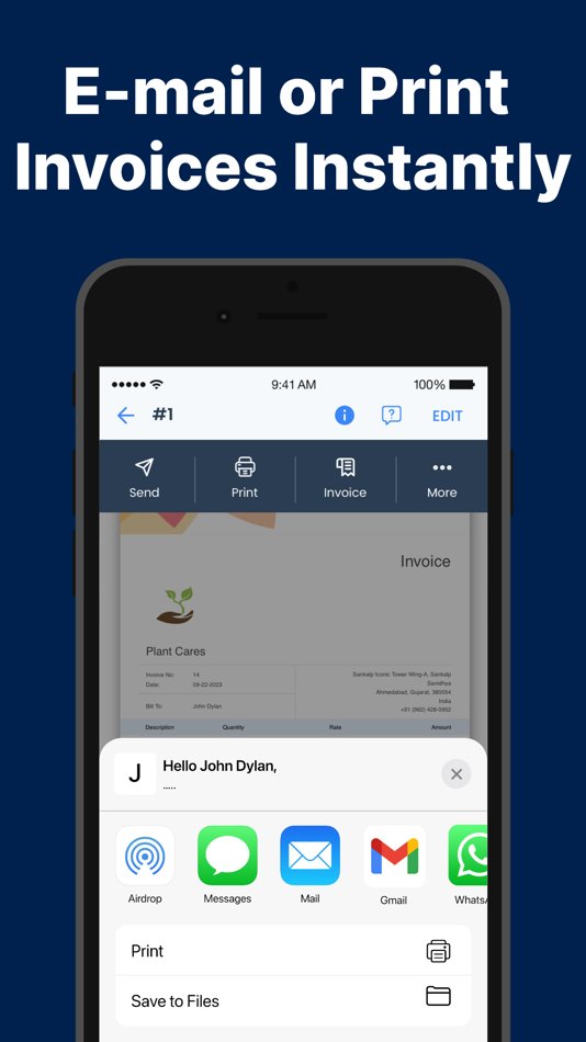 #3. Invoice Maker by InvoiceOwl (iOS) 来自: Lefage, LLC