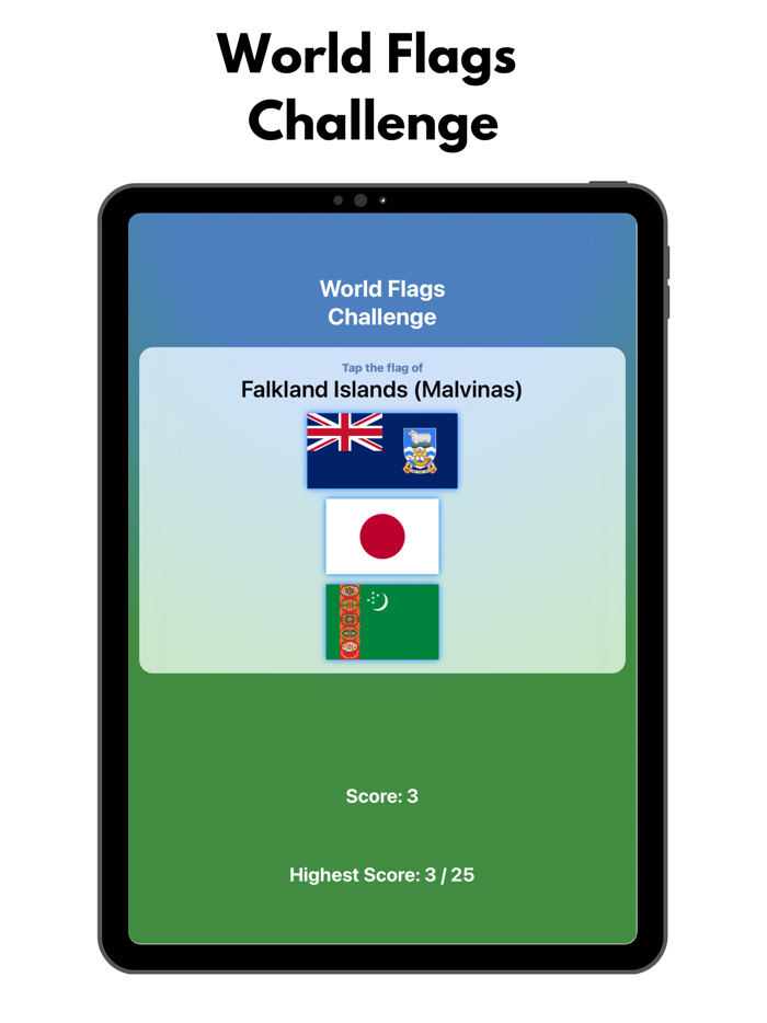 World Flags Challenge