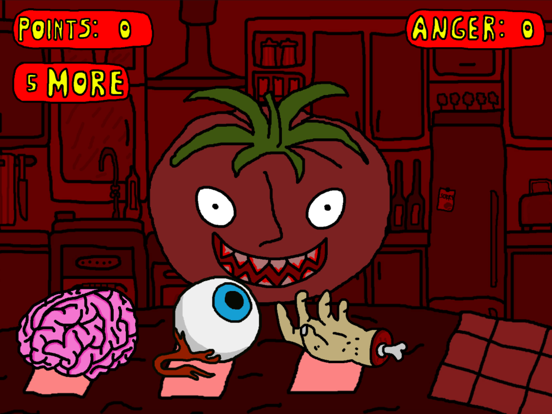 Mr Tomatos Creepy iPad screenshot 1 - Games app