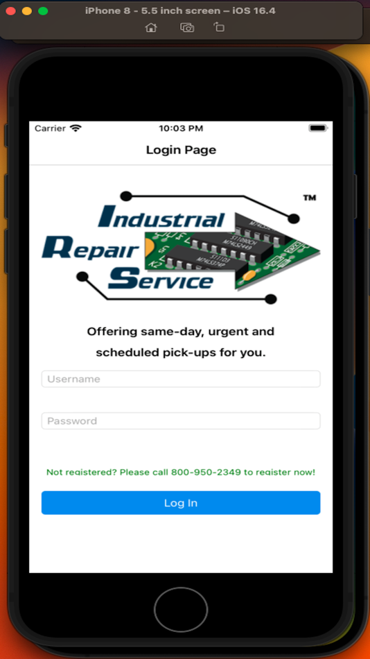 #1. IR Pickup Mobile App (iOS) 由: Industrial Repair Service, Inc.
