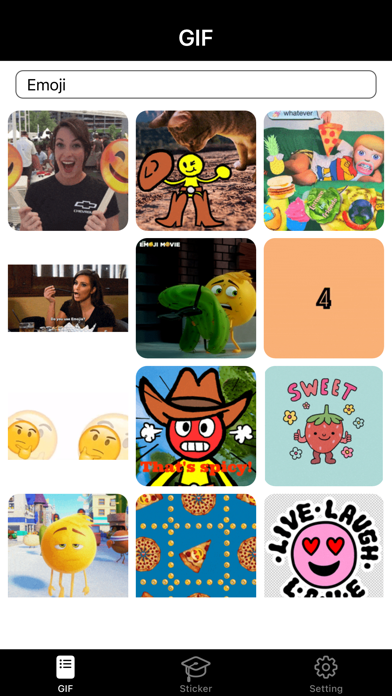 Love Funny Stickers Screenshot