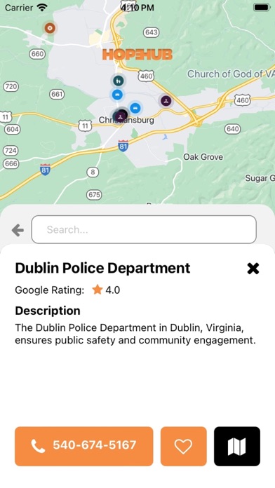 HopeHub Screenshot