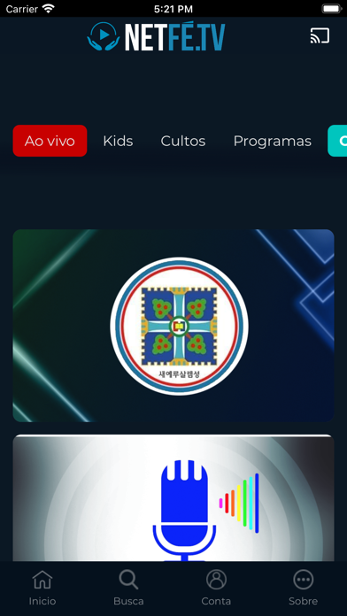 NetFé.TV Screenshot