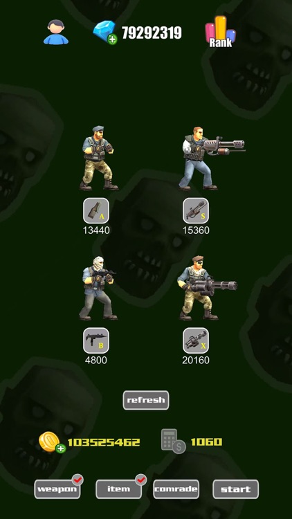 Soldiers and Zombies