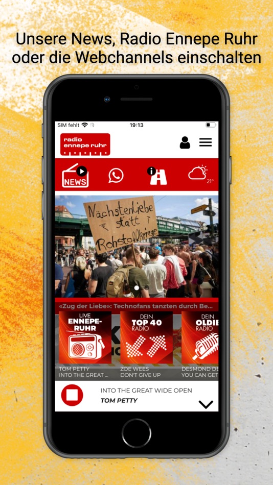 #2. Radio Ennepe Ruhr (iOS) 由: PFD Pressefunk GmbH