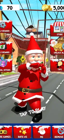 Game screenshot Santa Runner Christmas Eve mod apk