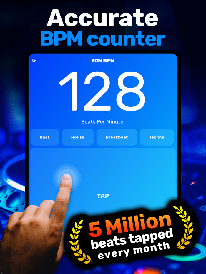 BPM Counter App ∎∎ EDM BPM