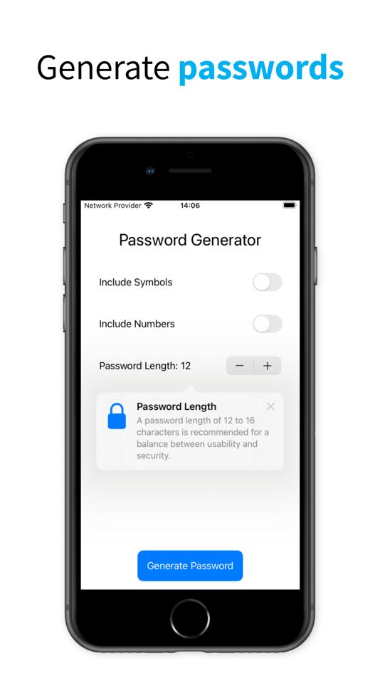 #2. Simple Pass Gen (iOS) By: Ivan Trajanovski