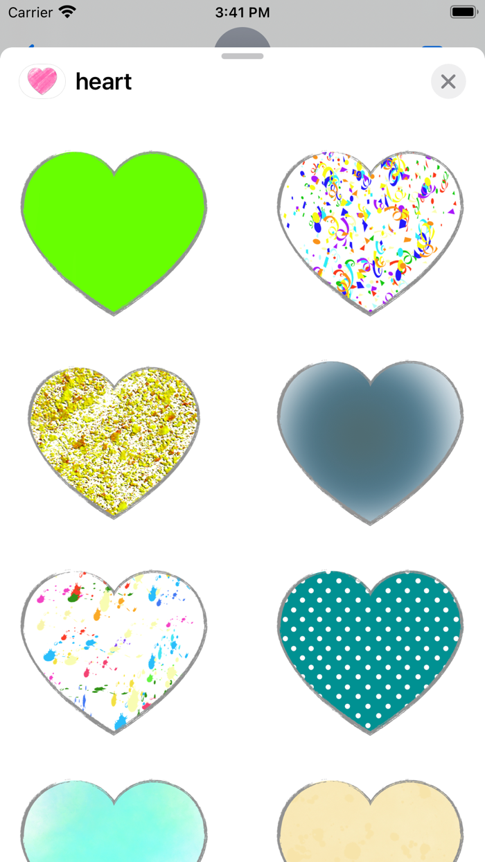 matters of the heart stickers
