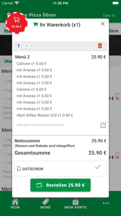 Happy Pizza Döner screenshot-3