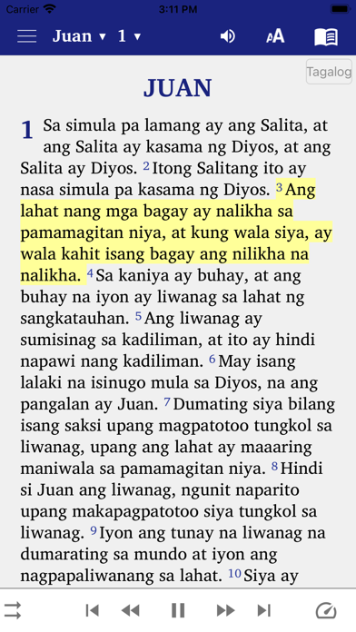 Tagalog English Screenshot