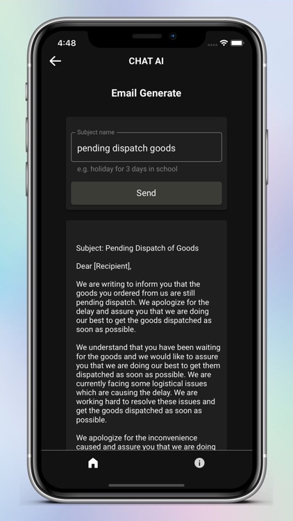 Chat AI - Ask AI Chatbot GPT screenshot-4