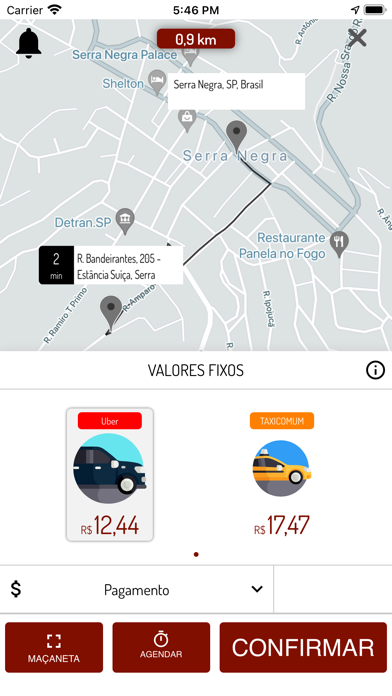 JT Transportes - Cliente Screenshot