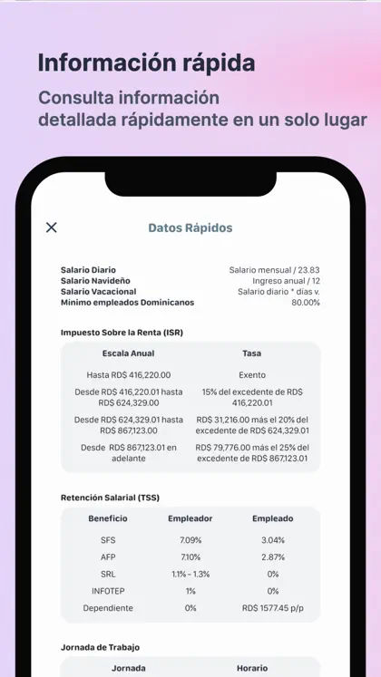 Screenshot 6 di 6 di Cálculo Salarial