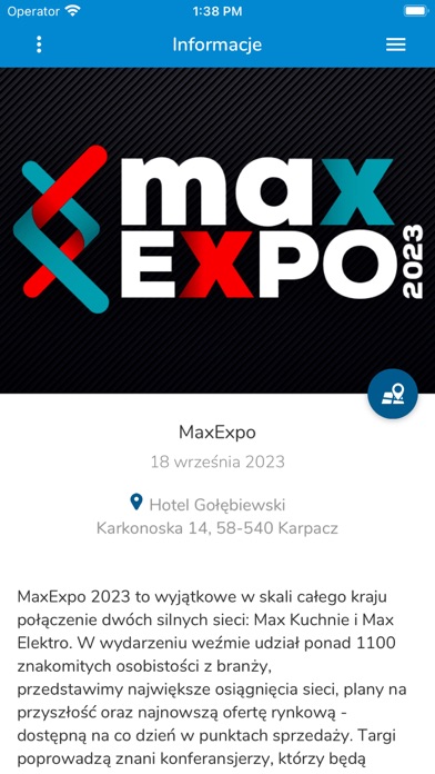 Targi MaxExpo 2023 Screenshot