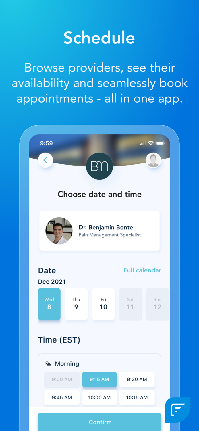 Flight Health Patient App