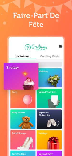 ‎Faire Des Invitations en Ligne Capture d'écran