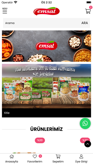 Emsal Kuruyemiş Screenshot