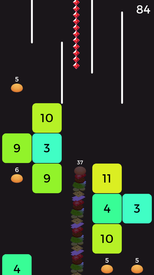 #6. Snake VS Block (iOS) 来自: Voodoo