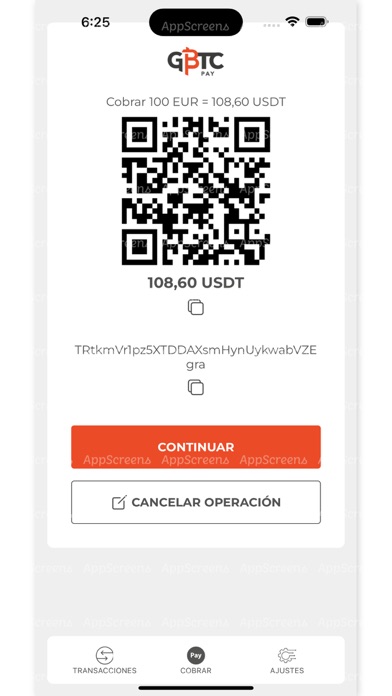 GBTC Pay screenshot