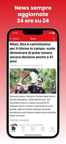 Game screenshot Milan News mod apk