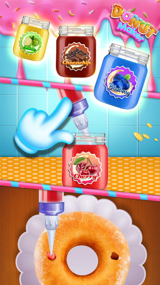 #5. Donut Maker - Cooking Chef Fun (iOS) 由: Brainfull, LLC