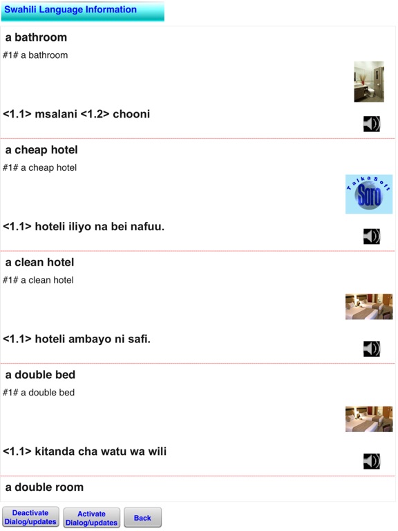 Screenshot #4 pour Speak and Write Swahili