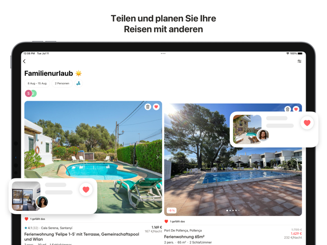 ‎Holidu: Ferienhäuser buchen Screenshot
