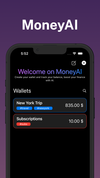 MoneyAI Screenshot