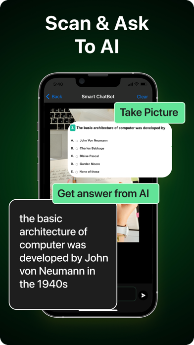 Smart Chatbot: AI Writing Tool Screenshot