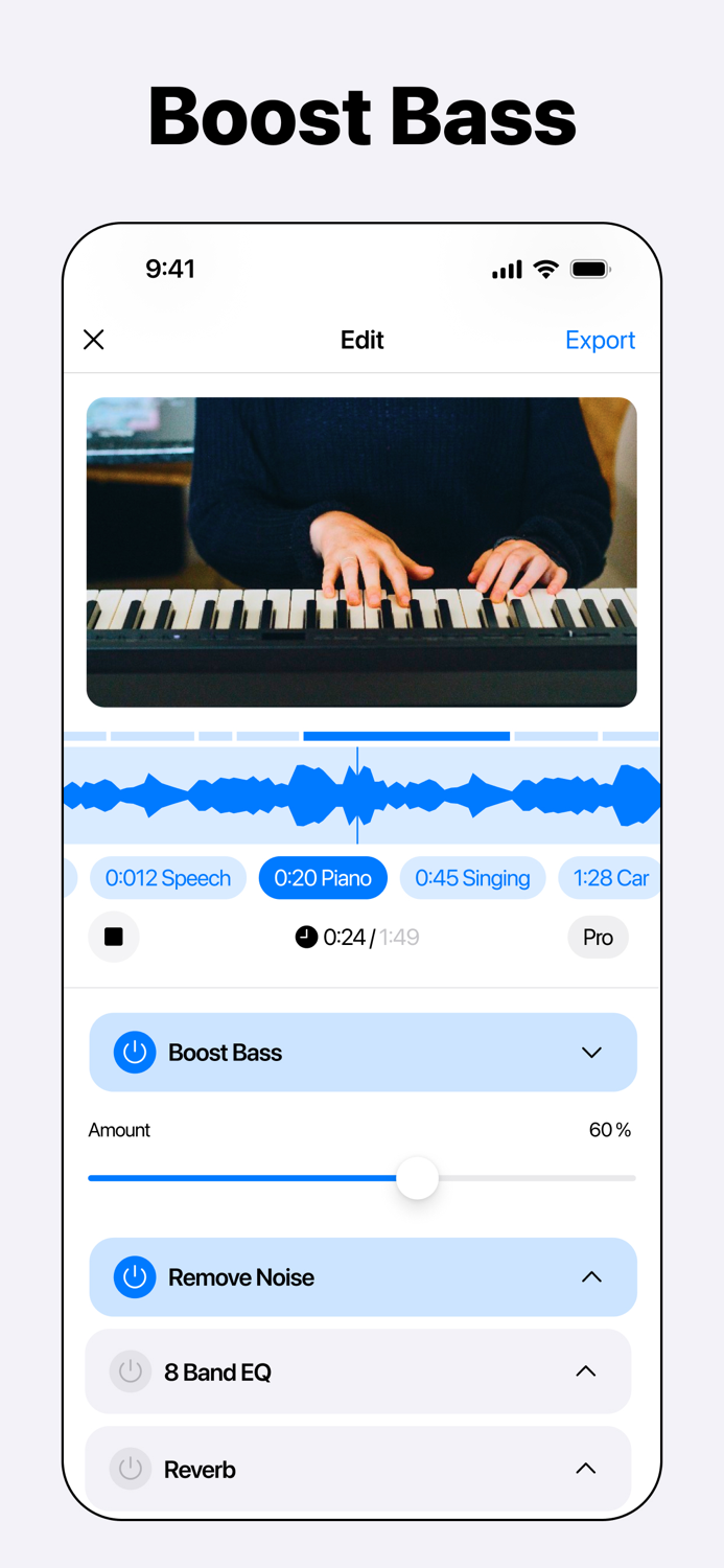 KLIN AI Video Sound Cleaner