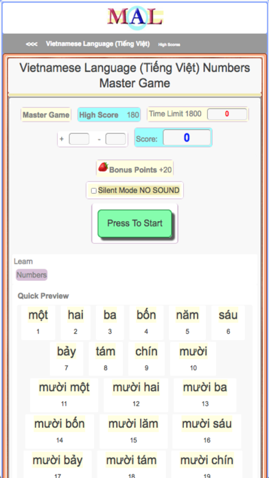 Vietnamese M(A)L Screenshot