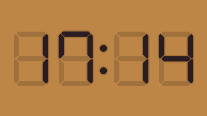 Custom Digital Clock