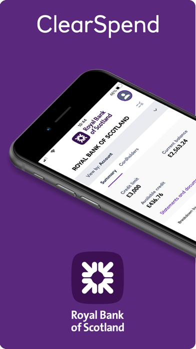Royal Bank ClearSpend Screenshot