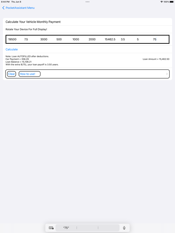 Screenshot #4 pour PocketAssistant