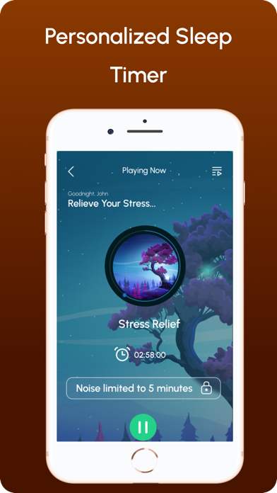 Brown, Pink Noise: Naptones Screenshot