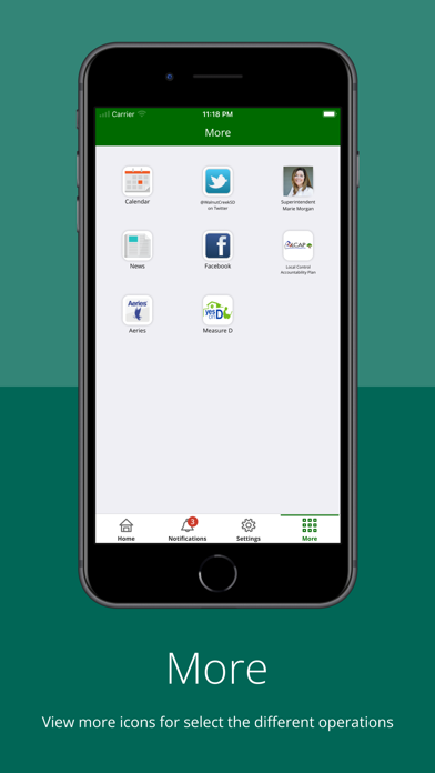 Walnut Creek School District Screenshot