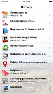bordány iphone screenshot 1