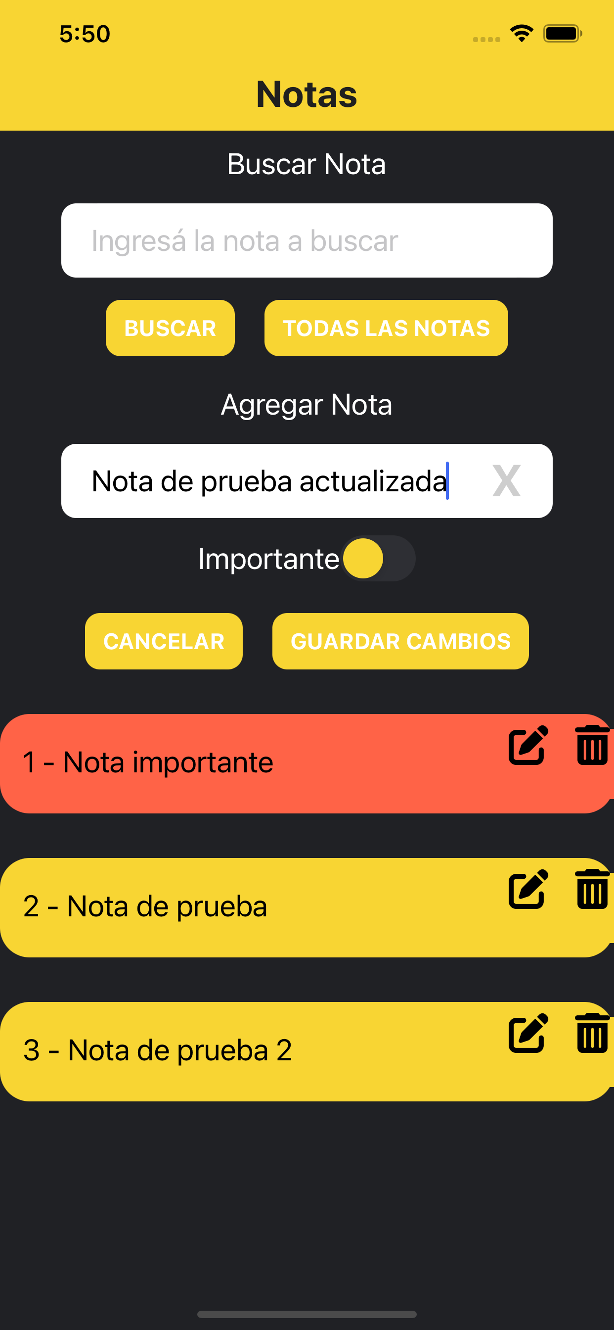 Notes Manager