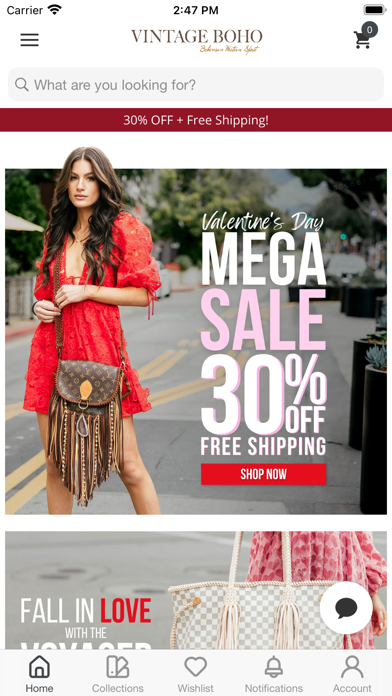 Vintage Boho Bags Screenshot