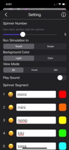 3D Wheel Spinner screenshot #9 for iPhone