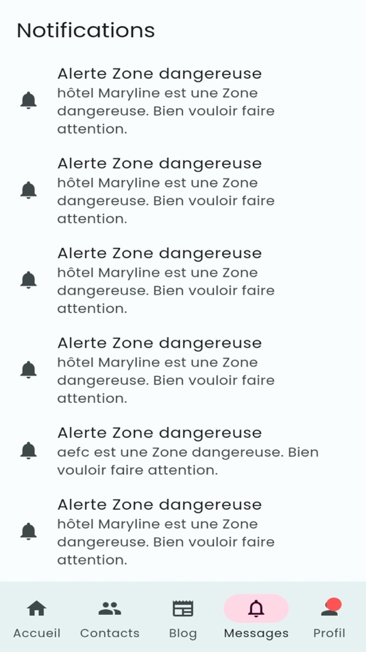 #6. AlertContacts (iOS) 由: Edwige BALLIET-GNALY